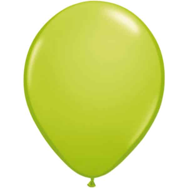 Apple Green Deluxe Party Balloons - 30cm
