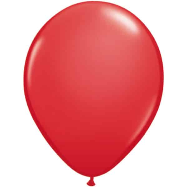 Red Deluxe Party Balloons - 30cm