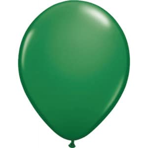 Green Deluxe Party Balloons - 30cm