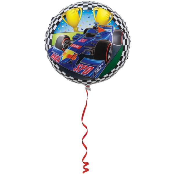 Formula Racing Foil Balloon - 45cm