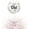 Congratulations 'You Did It' - 45cm