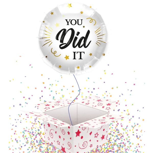 Congratulations 'You Did It' - 45cm