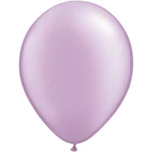 Lavender Purple Metallic Deluxe Party Balloons - 30cm