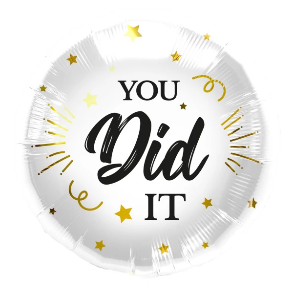 Congratulations 'You Did It' - 45cm