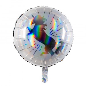 Magical Holographic Unicorn Foil Balloon - 45cm