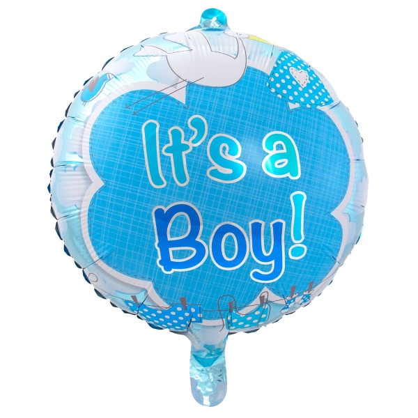 Baby Shower "It's A Boy!" Foil Balloon - 43cm