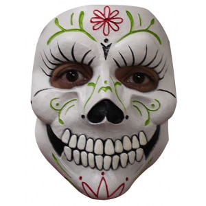 Lady Catrina Day of the Dead Latex Face Mask