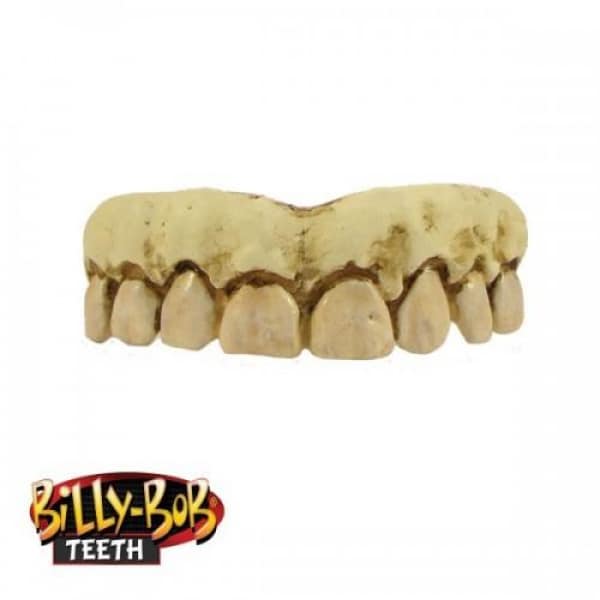 Billy Bob Skeleton Fake Teeth with Fixer