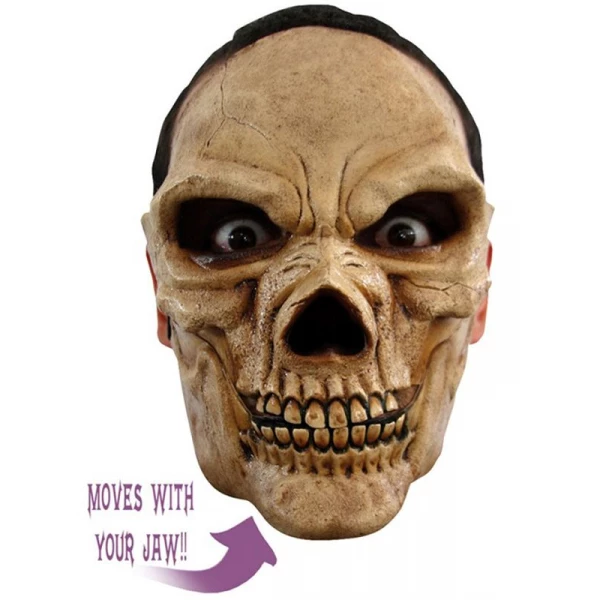 Skull 2 Piece Latex Horror Face Mask
