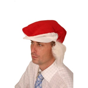 Christmas Flat Cap Santa Hat