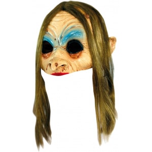 Witch Latex Horror Half Mask