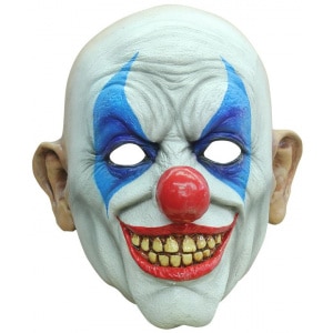 Grinning Clown Latex Horror Mask