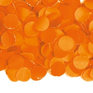 Orange Paper Table Confetti - 5mm