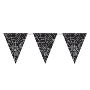 Spiderweb Black Bunting - 3.6m