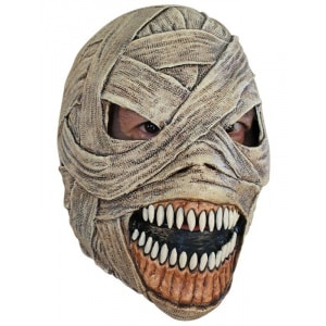 Demon Mummy Latex Horror Mask