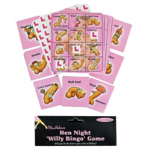 Willy Bingo Hen Party Game