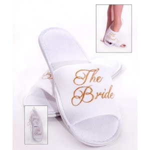 "The Bride" Deluxe Hen Night Spa Slippers