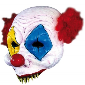 Gus the Clown Latex Horror Half Mask