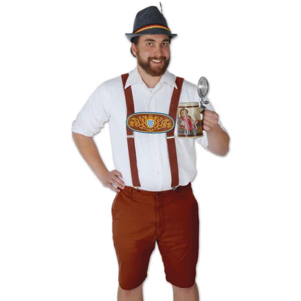 Oktoberfest Bavarian Suspenders