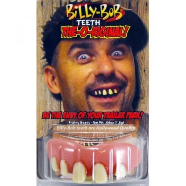 Billy Bob Hillbilly Fake Teeth with Fixer
