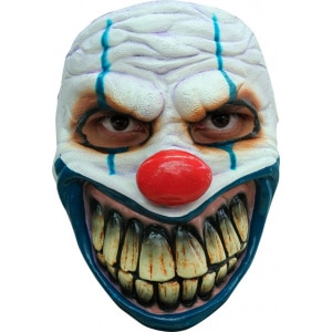 Big Mouth Clown Latex Horror Face Mask