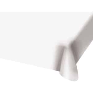 White Party Tablecloth - 1.3m x 1.8m