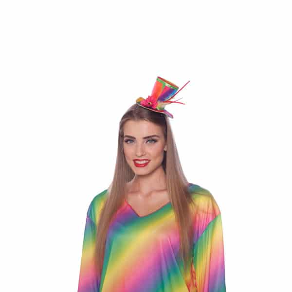 Multicoloured Clown Headband Hat