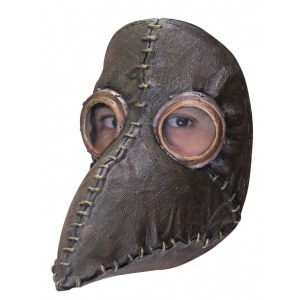 Steampunk Plague Doctor Historical Latex Mask