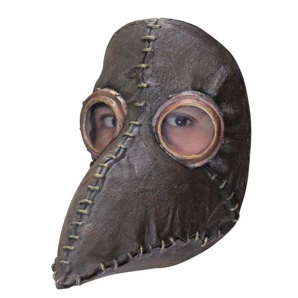 Steampunk Plague Doctor Historical Latex Mask