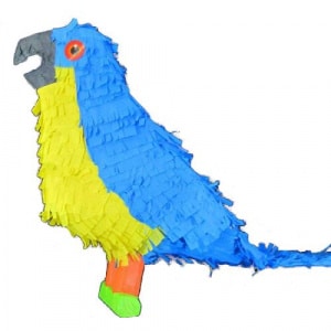 Blue Macaw Pinata - 60cm x 30cm