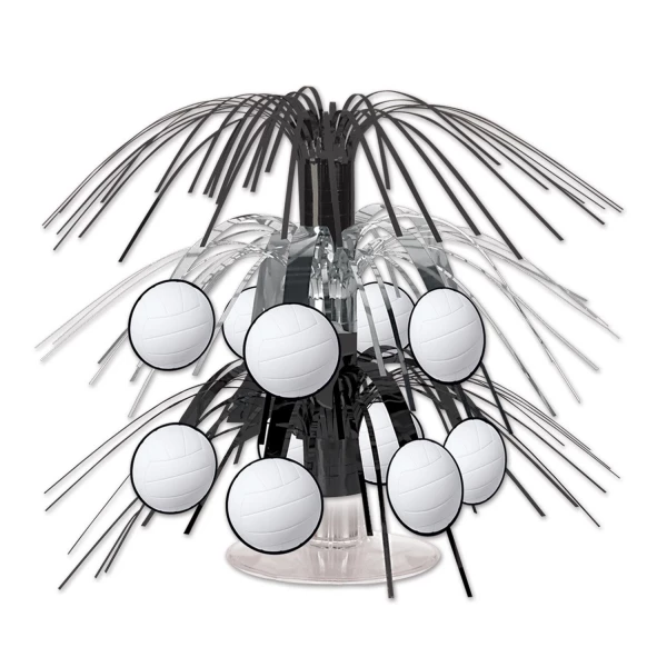 Volleyball Mini Cascade Table Decoration - 19cm