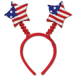 USA Stars & Stripes Headband Boppers