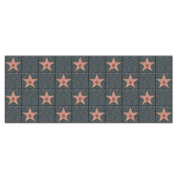 Hollywood Stars Awards Night Scene Setter Backdrop - 9m x 1.2m