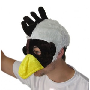 Brown Chicken Hat & Mask