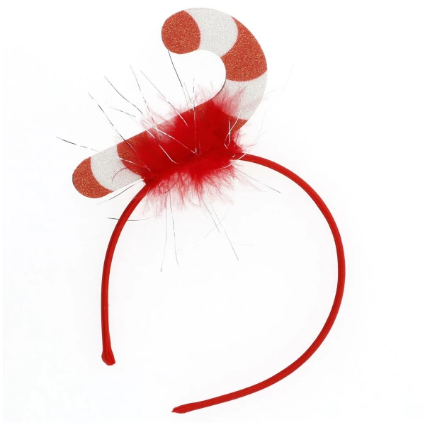 Christmas Candy Cane Headband Tiara