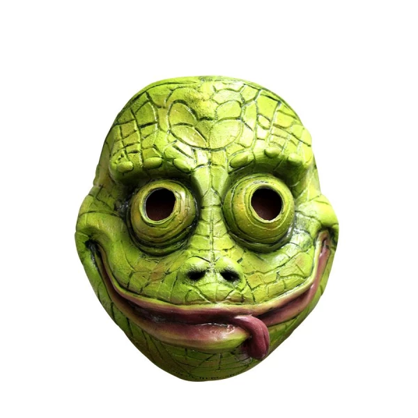 Chameleon Lizard Latex Animal Mask