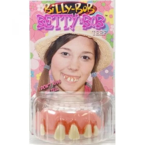 Billy Bob Betty Bob Fake Teeth with Fixer