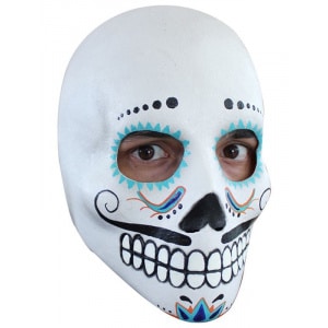 Deluxe Catrin Day of the Dead Latex Mask