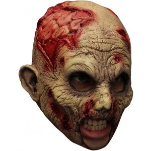 Undead Zombie Chinless Latex Horror Mask