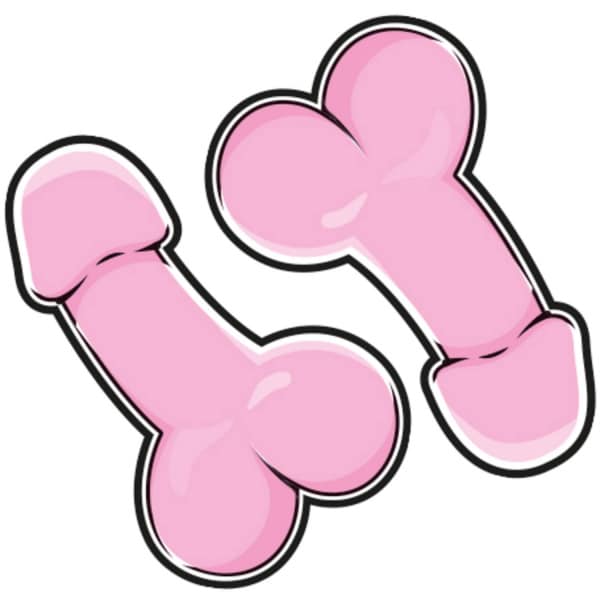 Hen Night Penis Compressed Air Confetti Cannon / Party Popper - 28cm