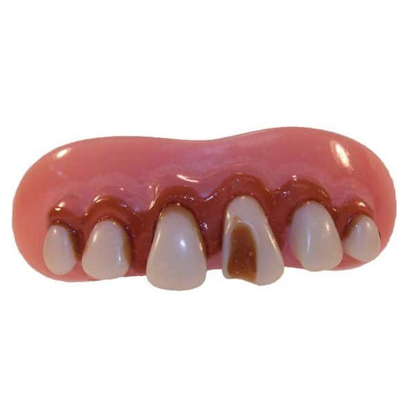 Billy Bob Caveman Cavity Fake Teeth With Fixer