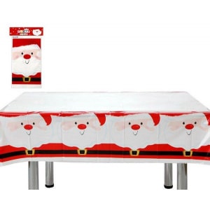 Christmas Santa Party Tablecloth - 1.3m x 1.8m
