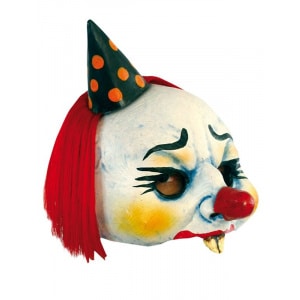 Yordi the Clown Latex Horror Half Mask