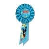 Happy Retirement Blue Rosette Badge