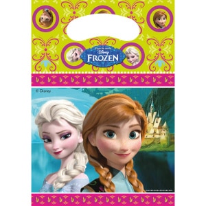 6 X Disney's Frozen Party Gift / Loot Bags