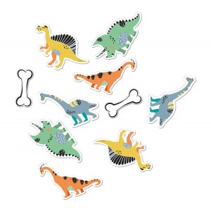 45 x XL Dino Roars Cartoon Dinosaur Table Confetti