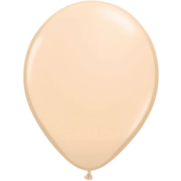 100 x Pale Skin Tone Deluxe Party Balloons - 28cm
