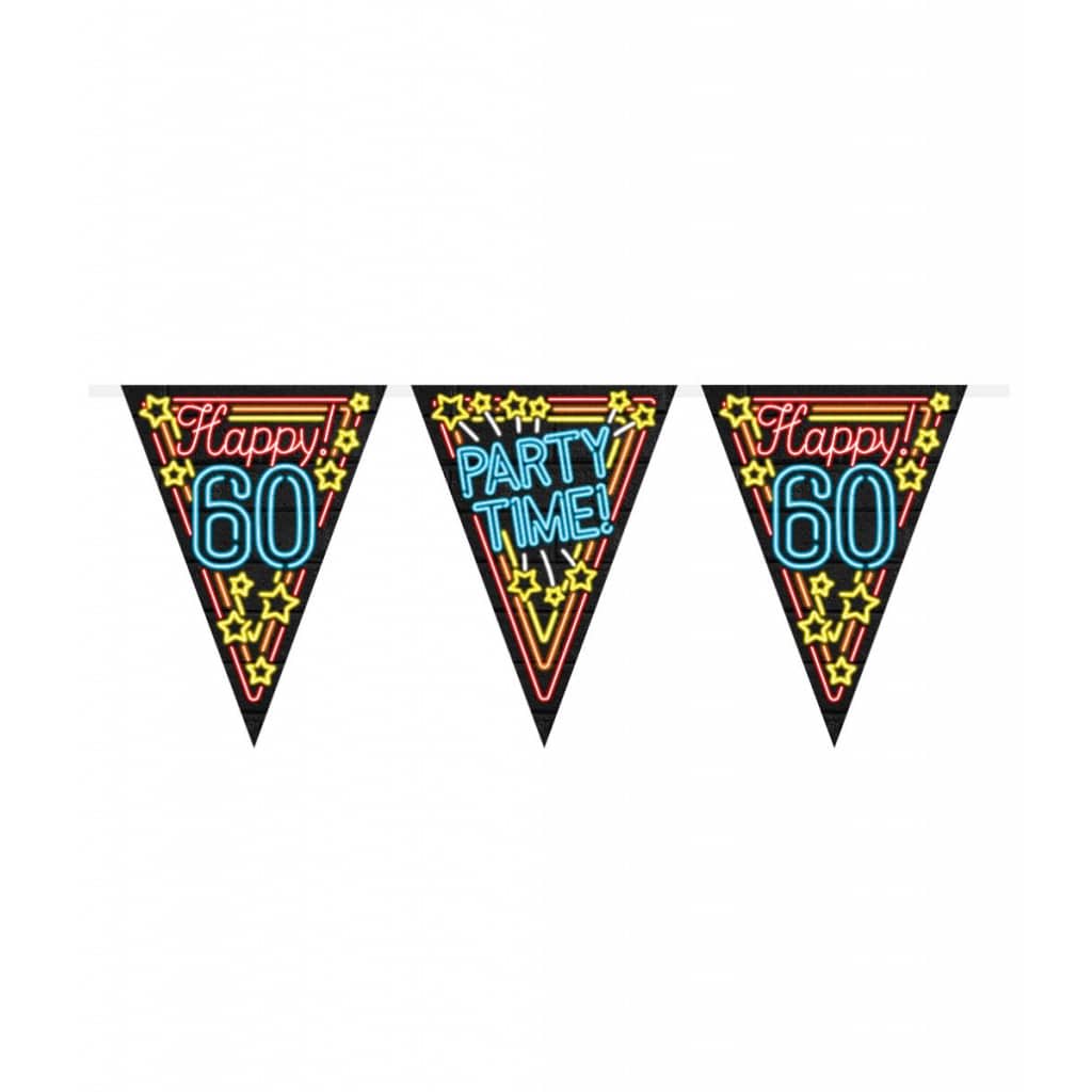 60th-birthday-neon-sign-party-bunting-60th-birthday-party-decorations