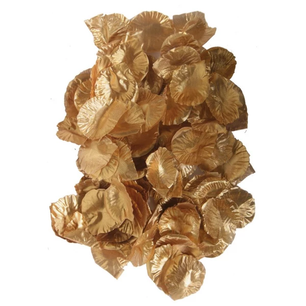 144 x Deluxe Gold Rose Petals Confetti