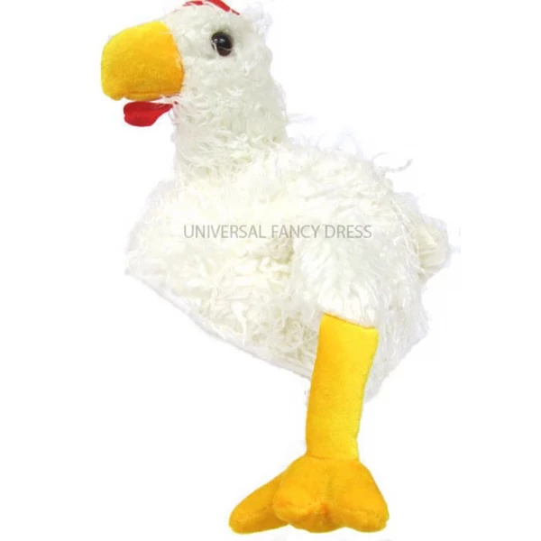 White Chicken Novelty Hat